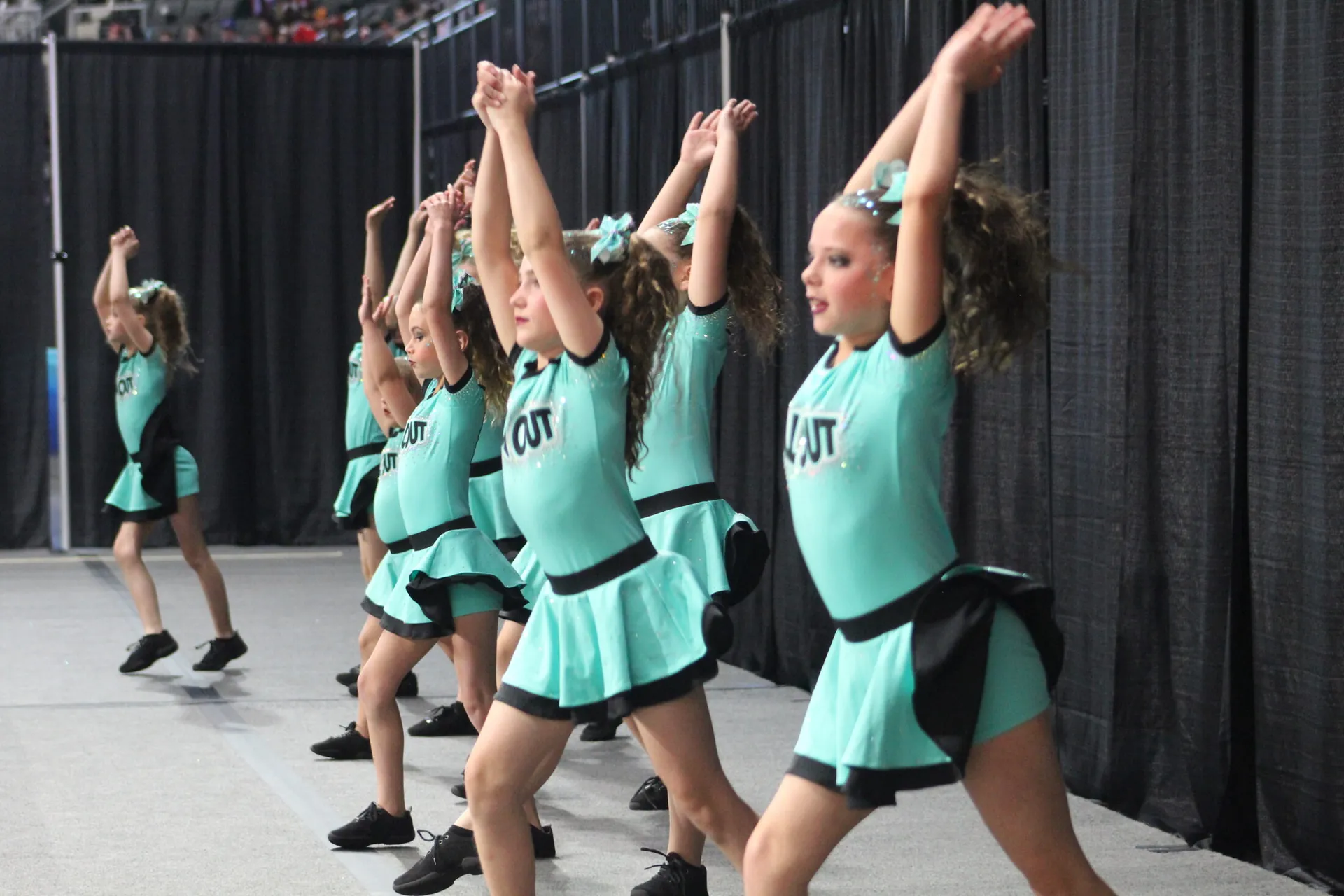 Full Out Athletics team